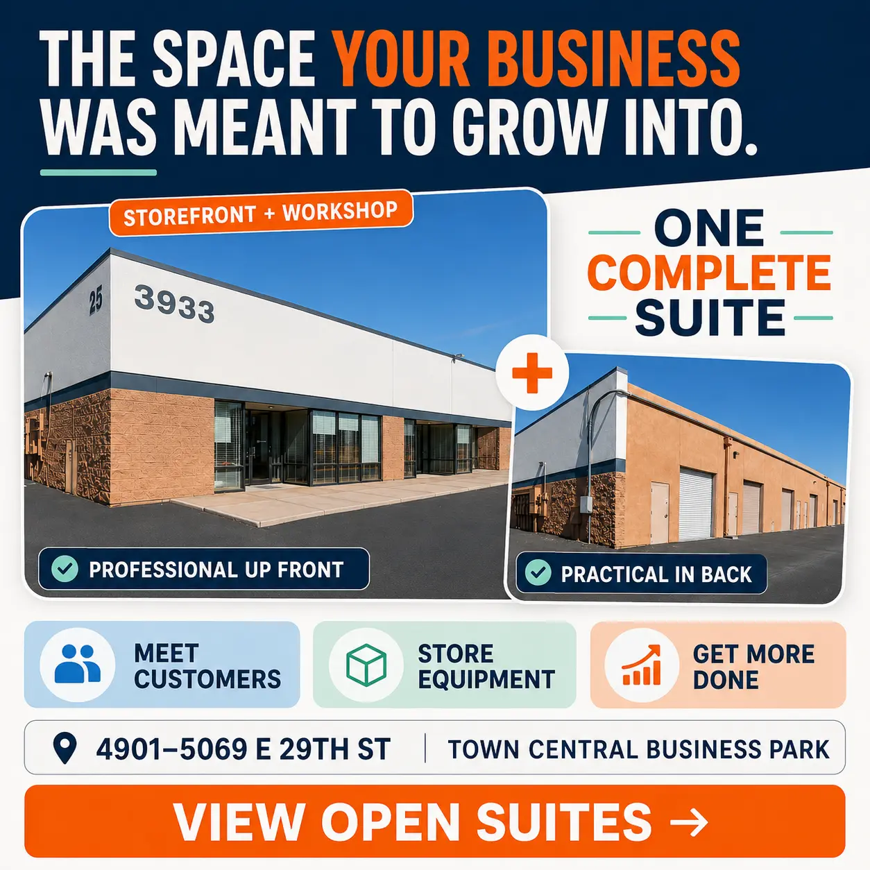 Town Central business park suites creative